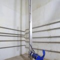 Incaline® aangebracht in een bufferput