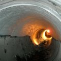 Incaline® aangebracht in betonnen buis Ø2.000 mm.